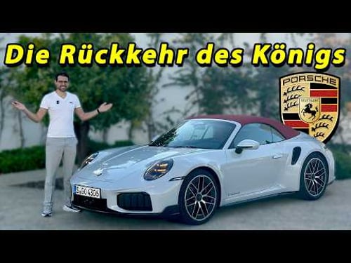 Neuer Porsche 911 Turbo S im Test mit t-hybrid Launch Control! (2026 Facelift)
