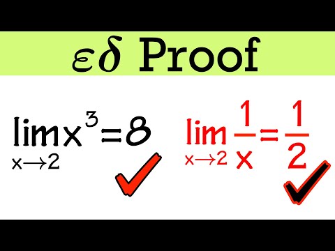 How to write epsilon-delta proofs for limits? (x^3 and 1/x examples)