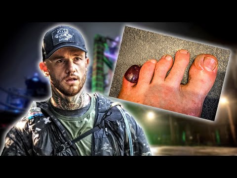 Never again! 100km march in 24 hours