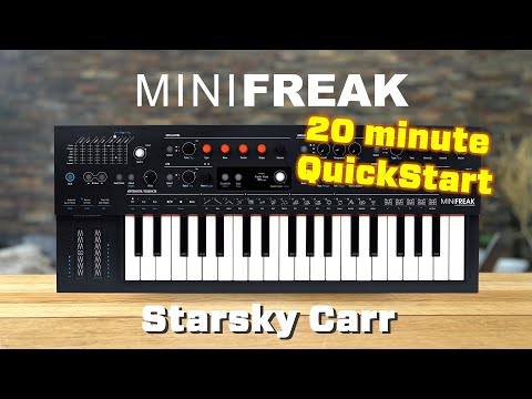 MiniFreak Quickstart // How to Program and Edit Tones