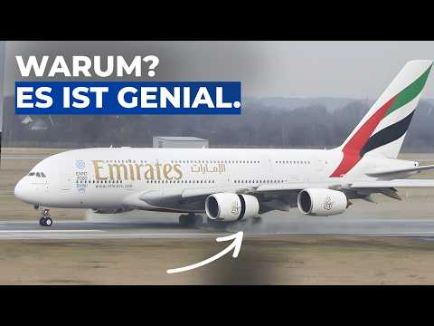 Warum Der Airbus A380 Nur 2 Triebwerke Für Den Umkehrschub Nutzt