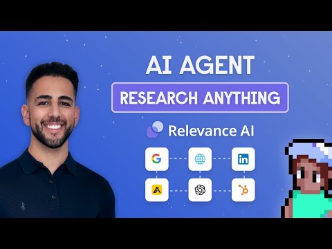 This AI Agent Researches ANYTHING · Relevance AI Tutorial for Beginners (2025)