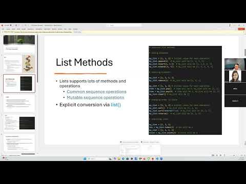 Week 2 Code the Dream Group Mentor Sessions