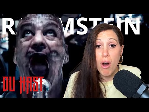 Her first time hearing Du Hast by Rammstein