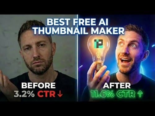 This AI Thumbnail Maker Does EVERYTHING for You to go Viral! Pikzels 3.2