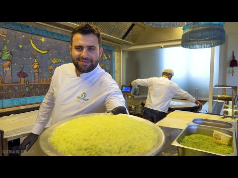World's Best Kunefe | Turkish Desserts Heaven in Gaziantep | Turkish Street Food