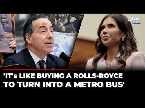 'When Your Special Blankie...': Raskin Humiliates DHS Secy Noem On Live TV, Rips Her Over ICE Mayhem