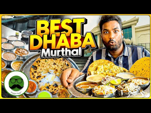 Yumm Aloo Parantha ft Best Dhaba in Murthal NH 44 | Mama Yadav Shiva Dhaba Murthal | Veggie Paaji