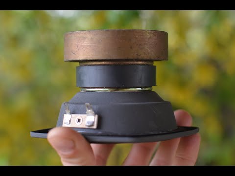 What does a high-Q speaker sound like? A reverse magnet.