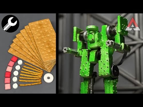 Gingerbread Mech from Graham Crackers: Permafrost 2025