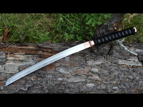 Forging a KATANA/WAKIZASHI inspired sword from a File the complete project