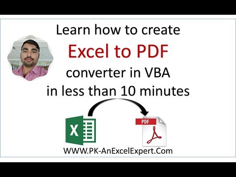 Automation: Excel to PDF Converter in VBA || File System Object Method || Convert Multiple files