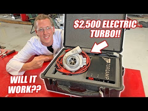 Dyno Testing a $2,500 ELECTRIC TURBO! 48 Volts of BOOST!!