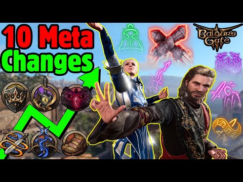 10 BIGGEST META CHANGES in Baldur's Gate 3 Patch 8