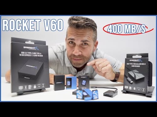 Sabrent Rocket V60 | The FASTEST SD Card i Have USED !! 400 MB/S