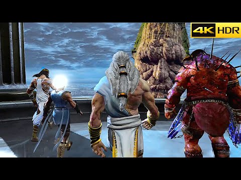 Gods Vs Titans Battle Scene Cinematic 4K HDR