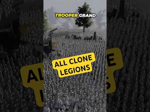 All Clone Legions vs 8,000,000 ZOMBIES! #uebs2 #clonewars #starwars
