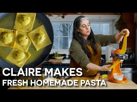 How to Make Homemade Ravioli with Claire Saffitz | Dessert Person