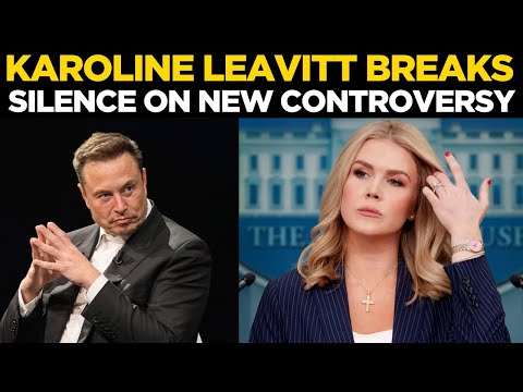 Karoline Leavitt LIVE | Leavitt Breaks Silence on Ongoing Issue | Trump | Elon Musk | US News LIVE