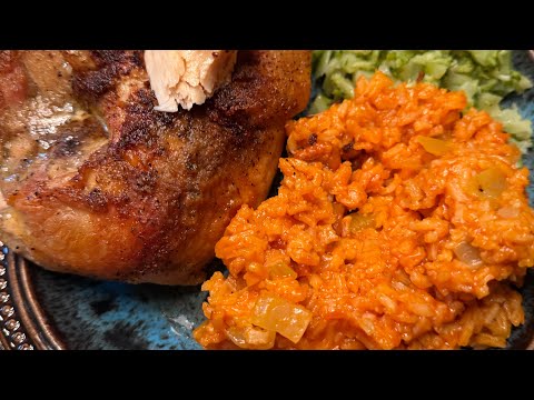 Gullah Geechee Red Rice with Baked Chicken Breast