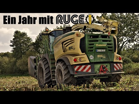 Modernste Landtechnik im Einsatz!! - 1 Jahr mit LU RUGE | Von Krone Big X 1180 bis Fendt 942 (4K)