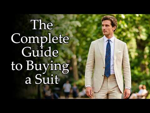 The Complete Guide to Buying a Suit (Fabric, Details & Mistakes to Avoid)