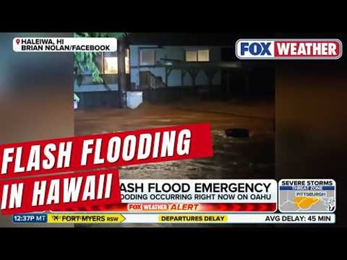 Evacuation Orders in Place on Oahu for Imminent Dam Failure Causing Catastrophic Flooding
