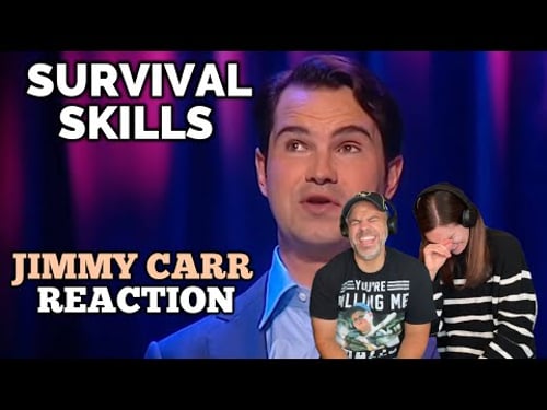 Jimmy Carr - Surviving in the Wild REACTION