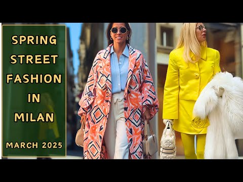 Milan Spring Street Style 🇮🇹: March Italian Fashion Trends