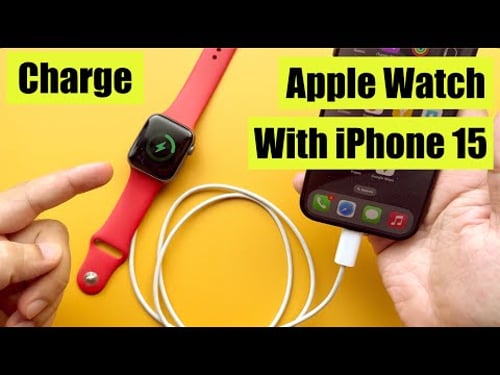 How to Charge Apple Watch With iPhone 15, 16 Pro, Pro Max (2026)