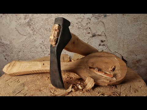 Wrought iron Viking adze