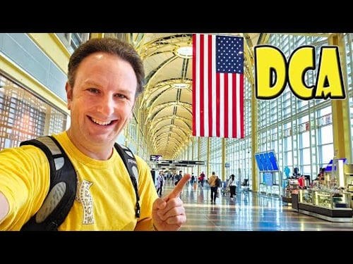Inside Ronald Reagan Washington National Airport (DCA) Terminal 2