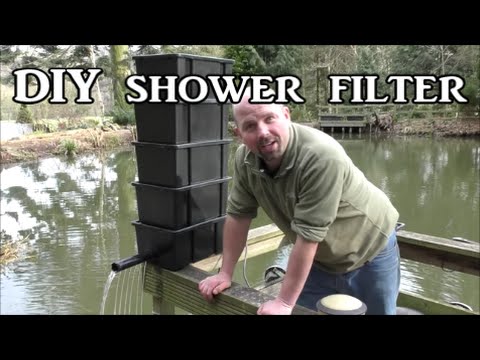 DIY Shower / Trickle Filter for a Koi / Fish Pond by PondGuru