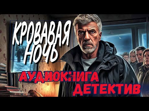 ПОЛНАЯ АУДИОКНИГА : КРОВАВАЯ НОЧЬ | Слушать криминальный детектив