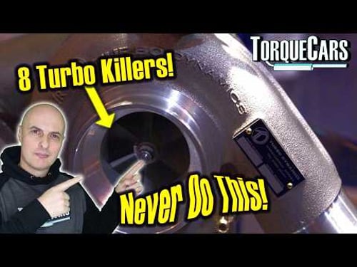 8 Stupid Mistakes That Kill Turbos - A Little Mechanical Sympathy Helps You Drive A Turbo Properly!🔧