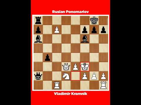 Vladimir Kramnik vs Ruslan Ponomariov √ Tal Memorial Moscow (Russia), 2009.