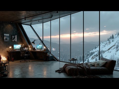 Winter Focus Beats | Ambient Instrumental for Ultimate Productivity & Work Flow