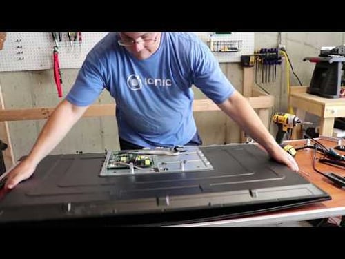 Turning a Broken TV into a Ceiling Light