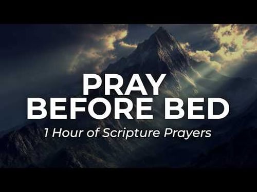 Pray This Before Going to Bed | Sleep Under God’s Peace & Protection