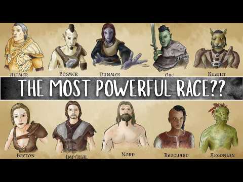 What Is The MOST POWERFUL Race In The Elder Scrolls (Based On Lore)