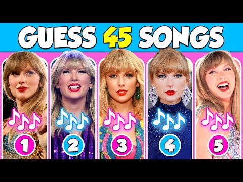 Guess Taylor Swift Songs π€π΅ | Most Popular Music Quiz