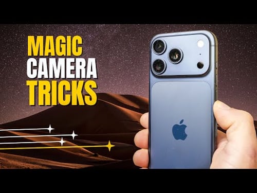 iPhone 17 & 17 Pro (Max): 15 AMAZING Camera Tricks!