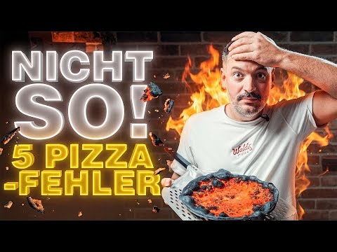 5 Fehler, die 99% beim Pizzabacken machen – und wie du sie vermeidest!