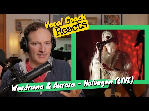 Vocal Coach REACTS - Aurora & Wardruna "Helvegen" (Live)