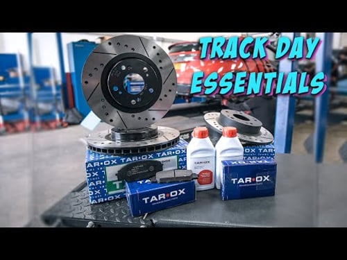 Installing TAROX DISCS and PADS to our HONDA CIVIC FN2 TYPE R TRACK CAR | Trio on Track Episode 1