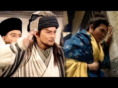 天龍八部|喬峰降龍十八掌將鳩摩智打成重傷!|黃日華|陳浩民|樊少皇|李若彤|劉錦玲|趙學而