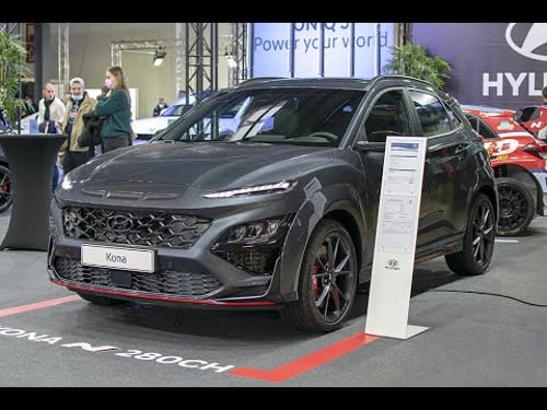 Hyundai Kona N International Motor Show Luxembourg 2021