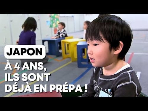 Japon : À 4 ans, ils sont déjà en prépa