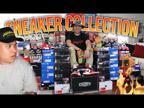 REACTING TO MY 2016 SNEAKER COLLECTION! π³