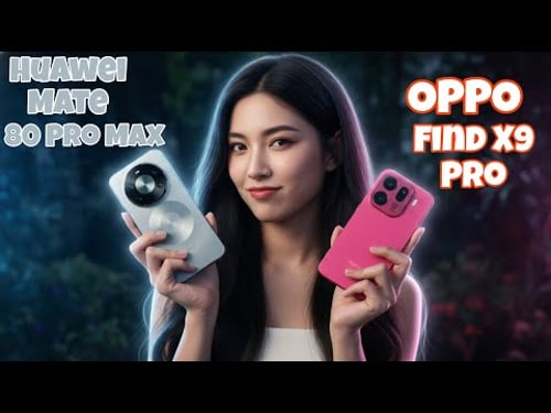 Huawei Mate 80 Pro Max vs Find X9 Pro:Battery, Imaging & AI Shock Comparison! Unexpected Results